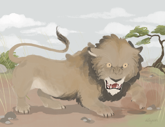 Horrific Lion Attack