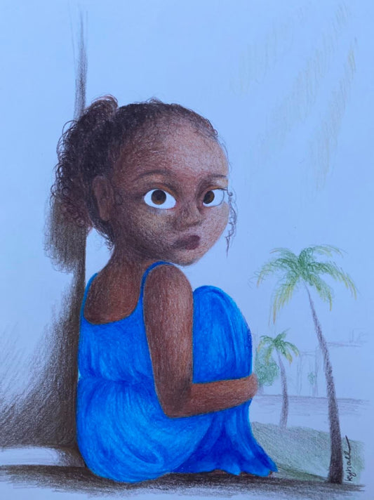 The Girl with the Blue Dress