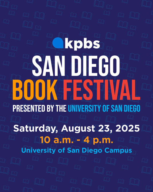 Join me this Saturday at the KPBS San Diego Book Festival!